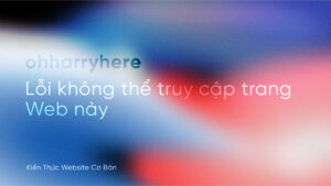 loi khong the truy cap trang web nay